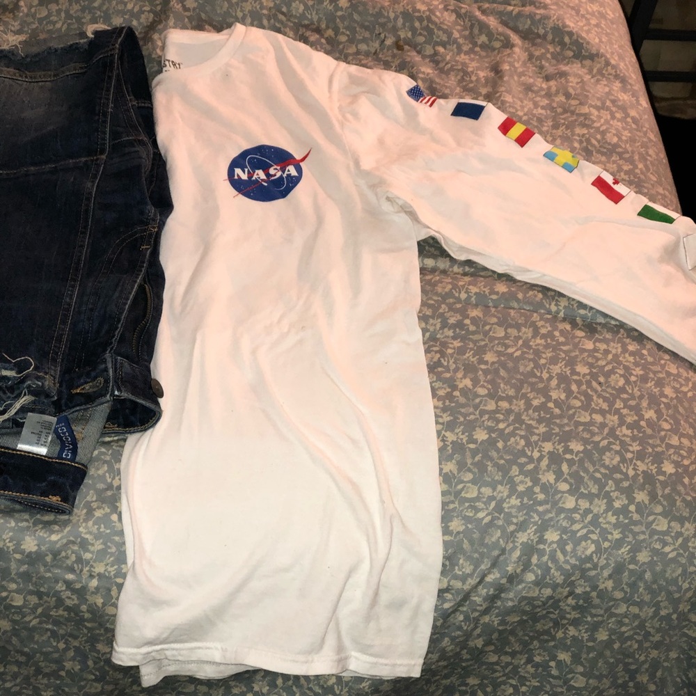 NASA shirt brand new, H&M jeans